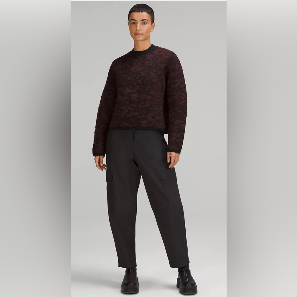 Lululemon Jacquard Multi-Textured Crewneck Sweater